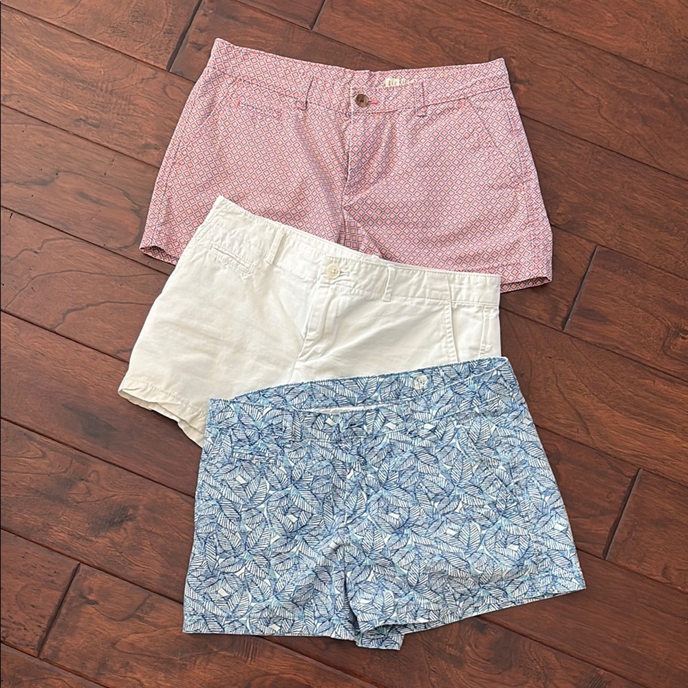Lot (3) Gap summer shorts pockets 3” inseam